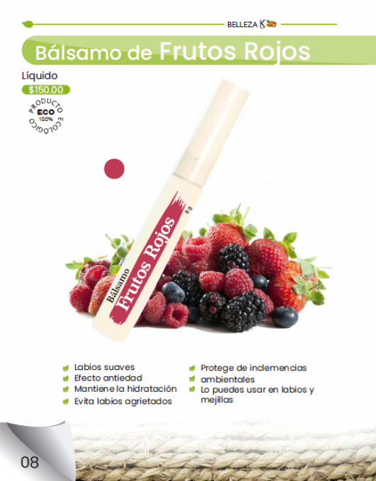 Balsamo de Frutos Rojos