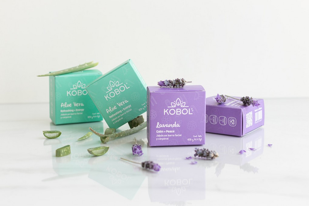 Jabón Dermolimpiador Vegano de Lavanda