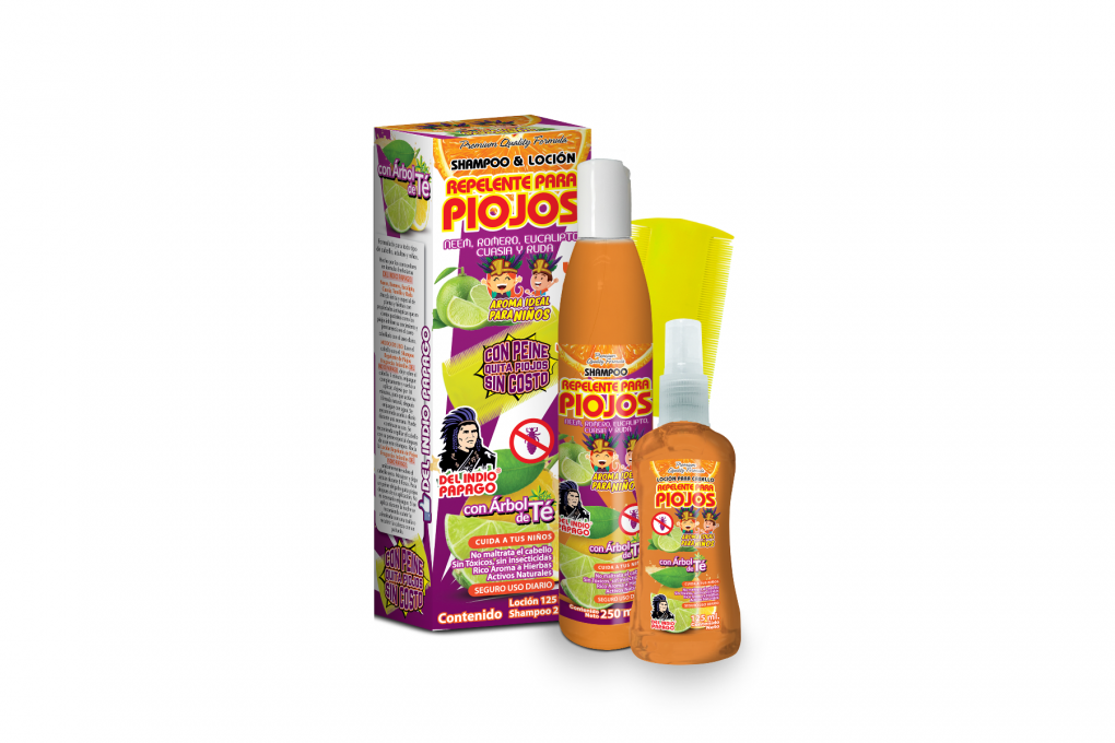 KIT REPELENTE DE PIOJOS LOCION Y SHAMPOO