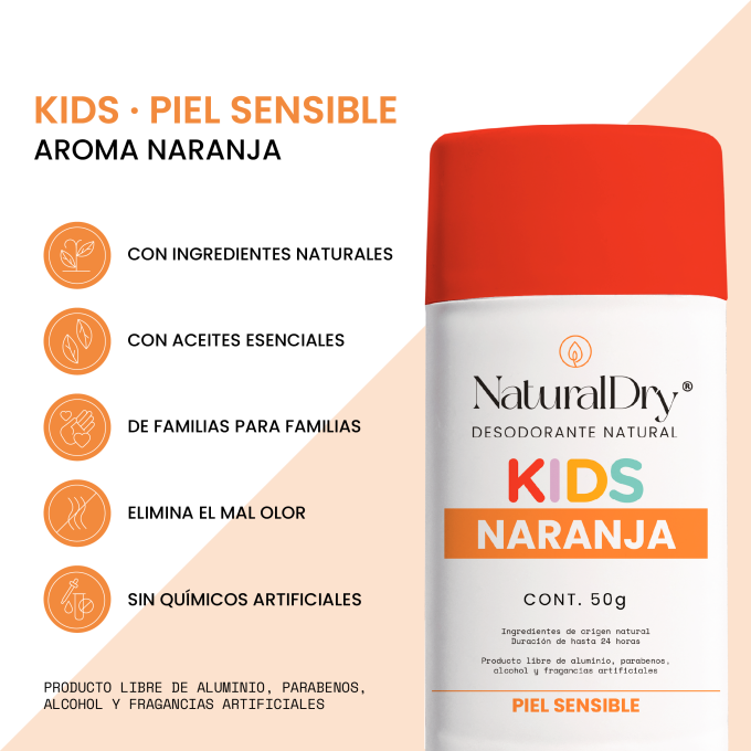 Desodorante kids para niños en barra 