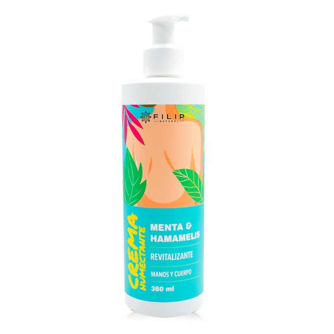 FILIP CREMA MENTA Y HAMAMELIS HUMECTANTE 360ML
