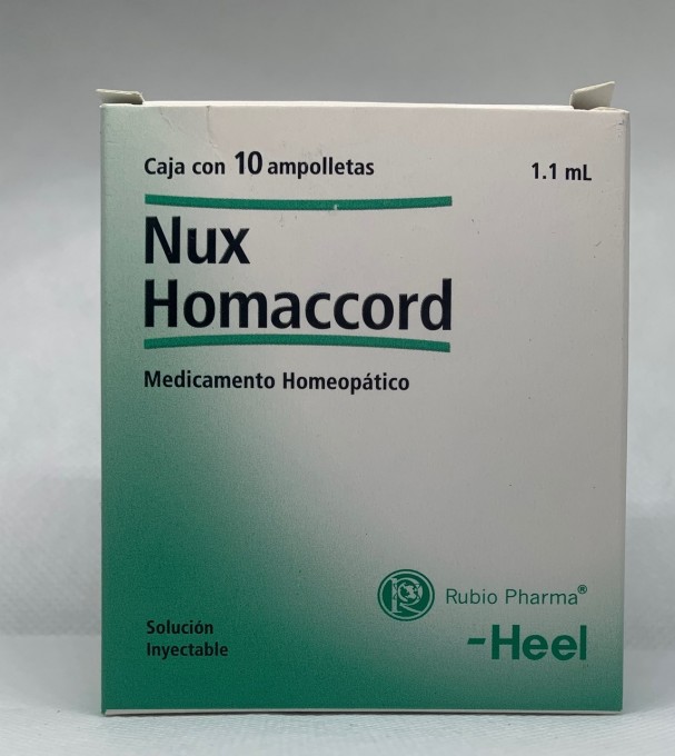 Nux homaccord ampolletas