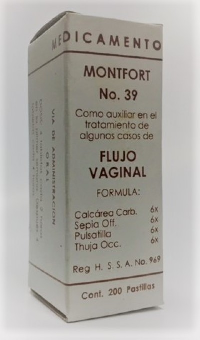 Montfort # 39 Flujo Vaginal