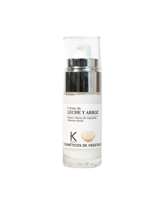 Crema Facial de Leche y Arroz